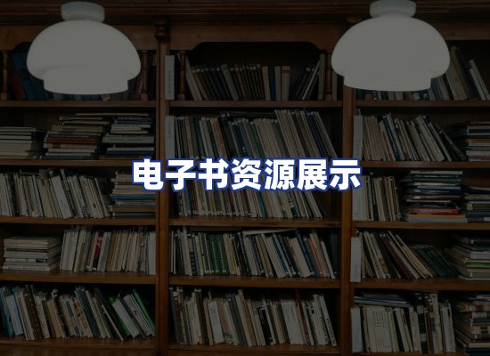 电子书资源展示